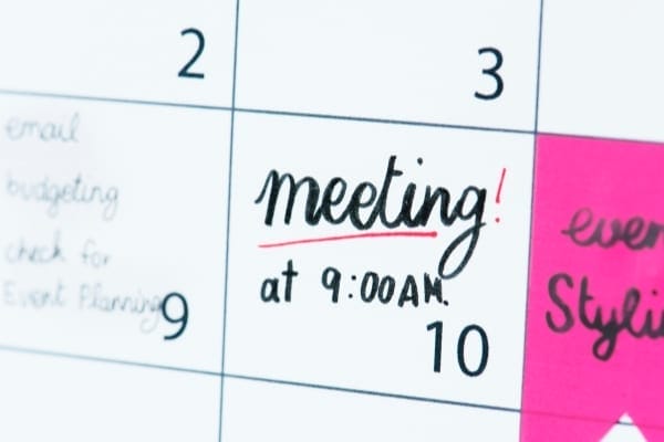 Calendar Meeting Scheduling