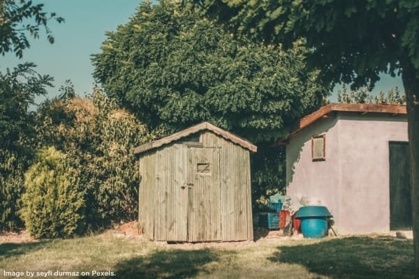 Declutter Outdoor Space