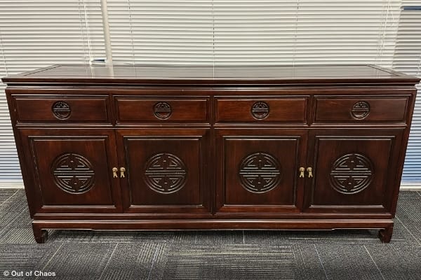 Downsizing Large Unique Furniture Cabinet