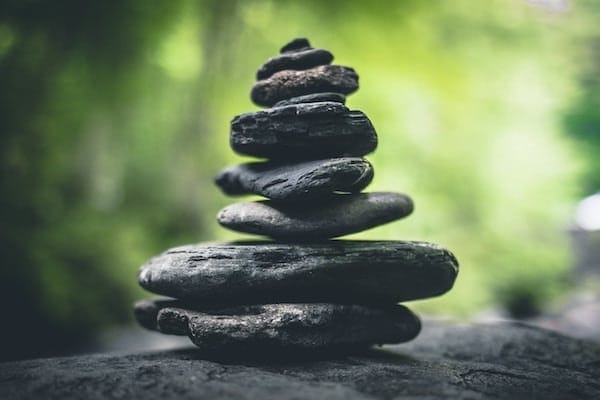 Stack Of Balanced Rocks