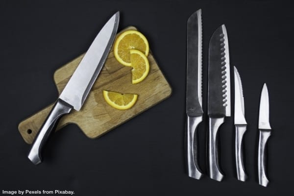 Store Organize Kitchen Knives